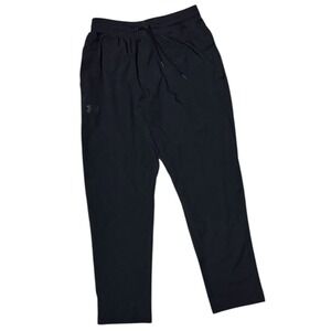 Under Armour Pants Men's Large Black Athletic Training Loose Joggers Performance